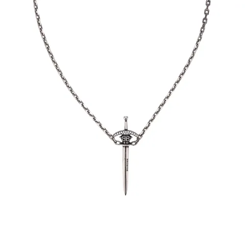 Balenciaga Goth Sword Necklace
