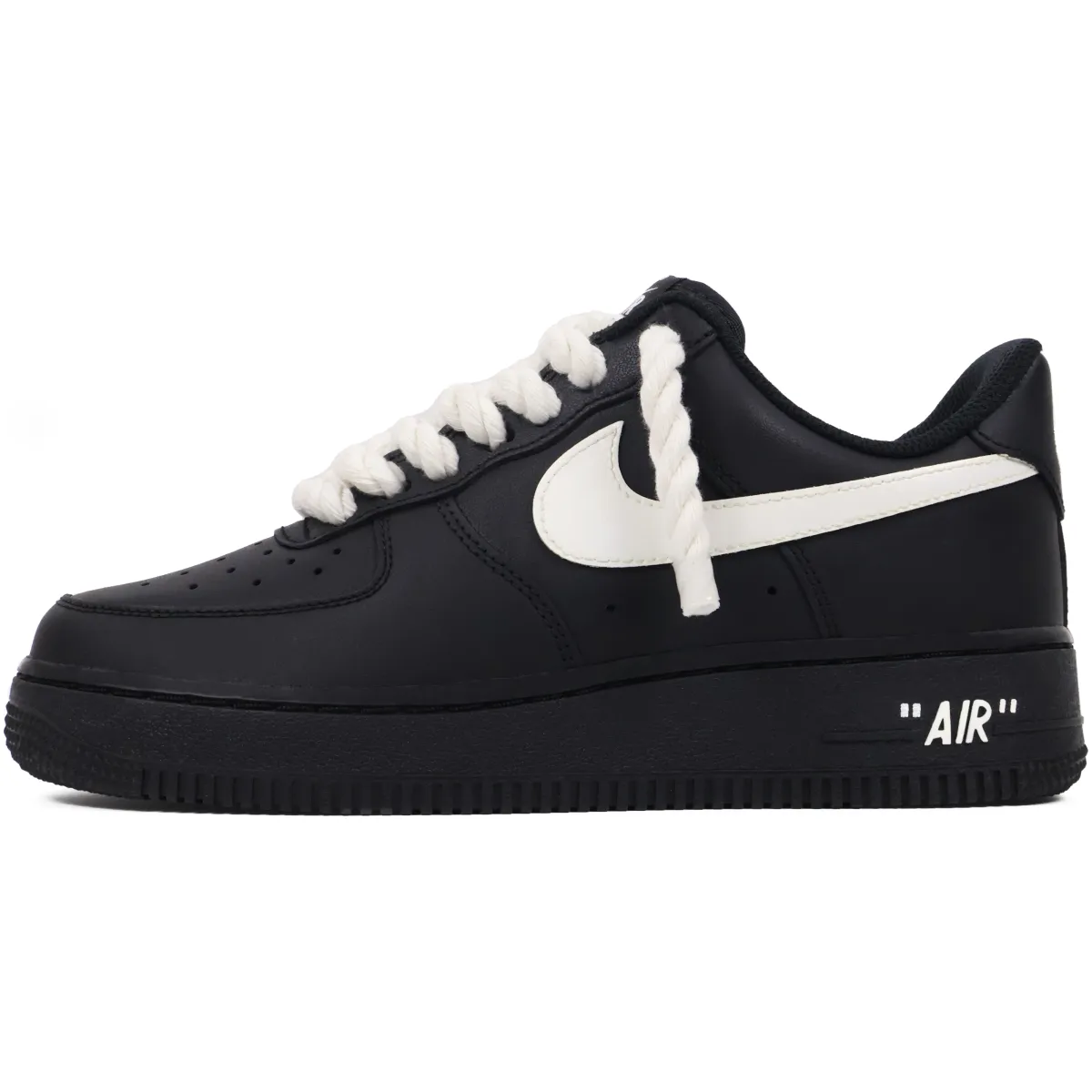 Nike Air Force 1 Low-top Skateboard Shoes Unisex Black White