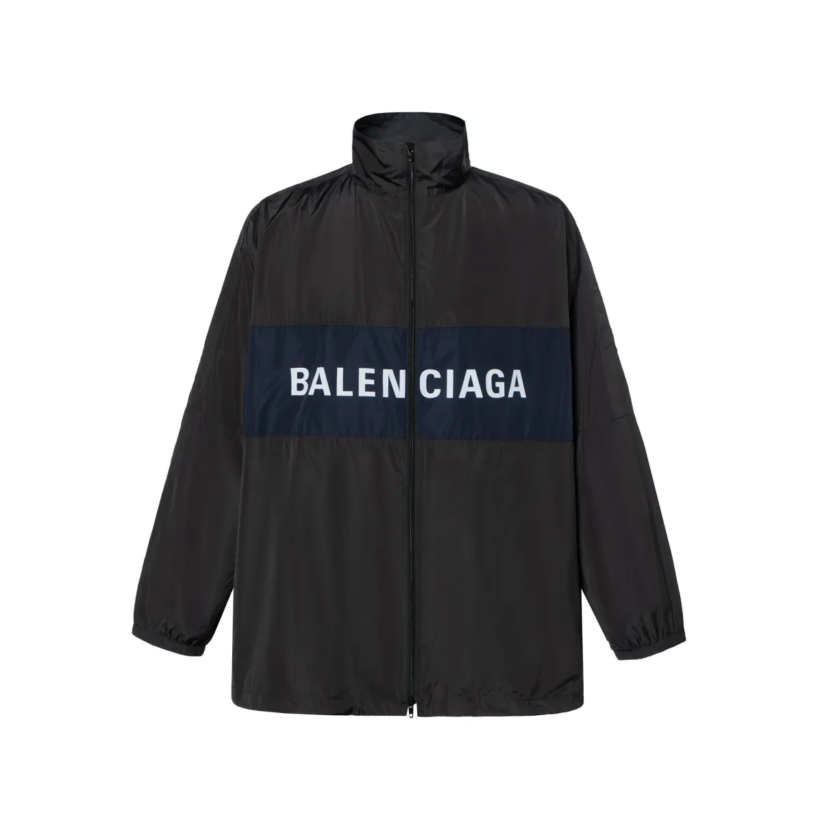Balenciaga Logo Zip Up Jacket