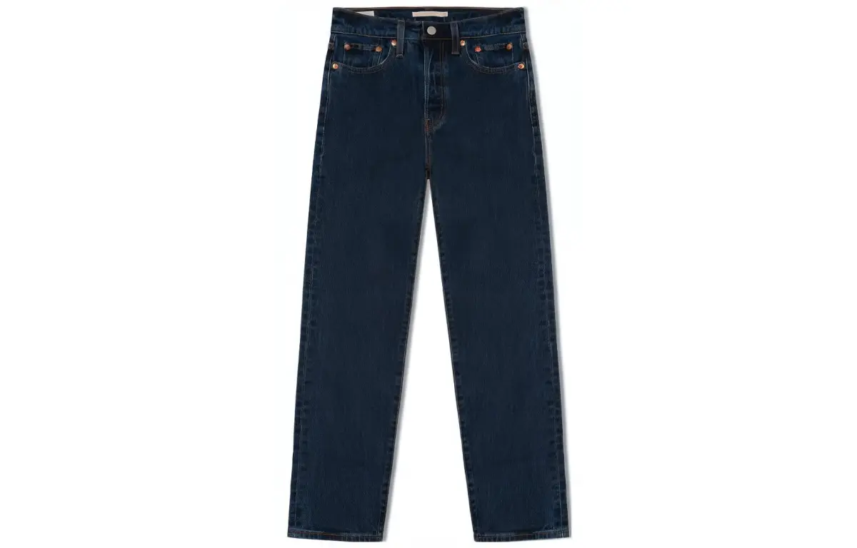 Levi's Jeans Women's Dark Blue Moderate Straight Fit Pants