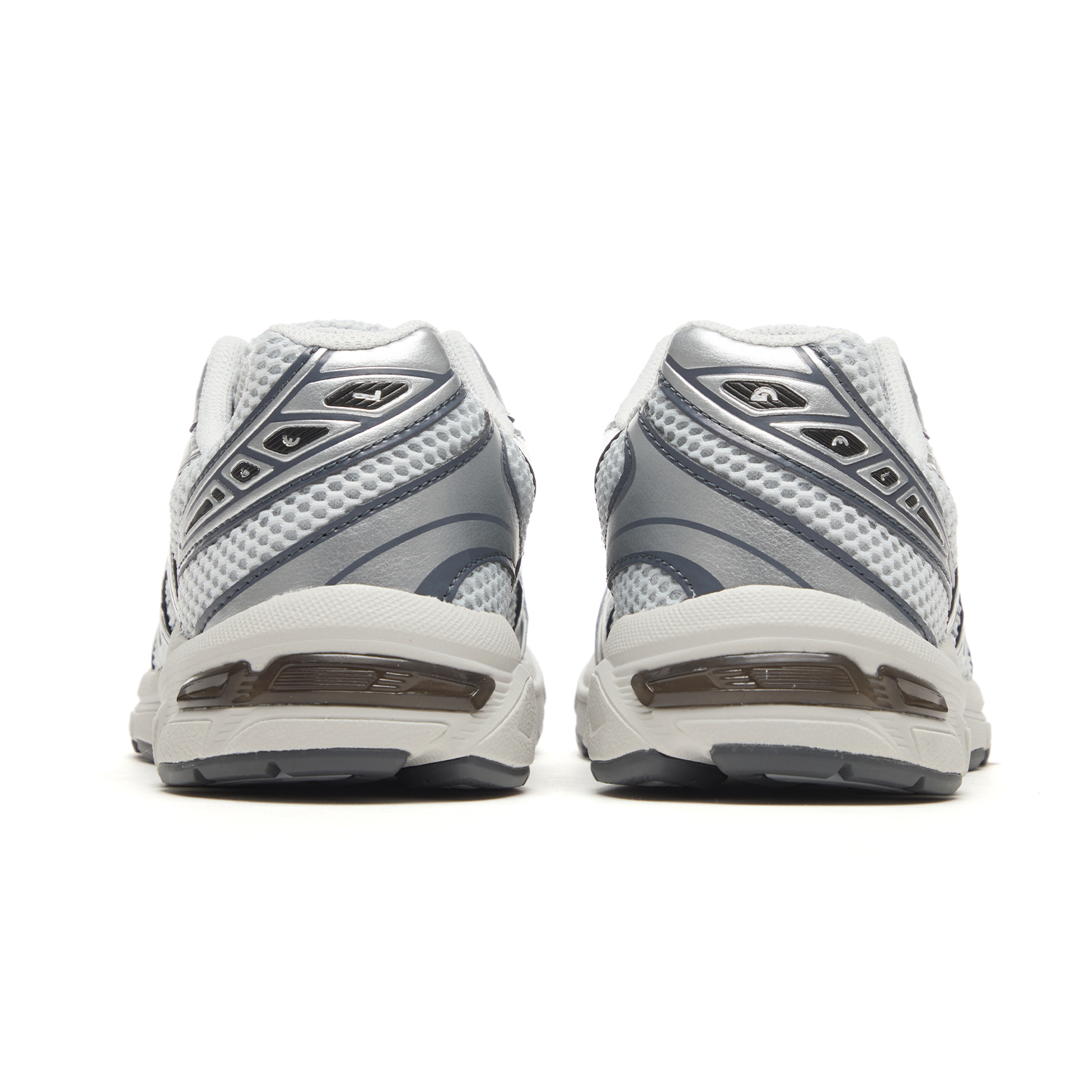 Кроссовки ASICS Gel-1130 (серебристо-серые) — Серыйсеребристый — фото 4