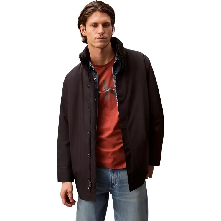 CALVIN KLEIN Jackets & Coats Men's Black