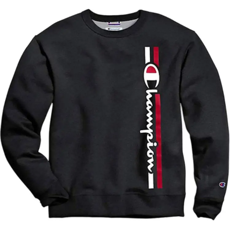 Champion Sweatshirt US Version Unisex Black