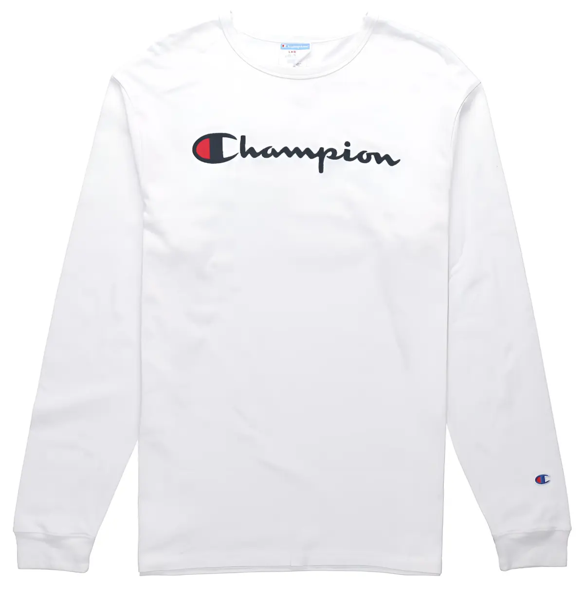 Champion T Shirt US Version Unisex White