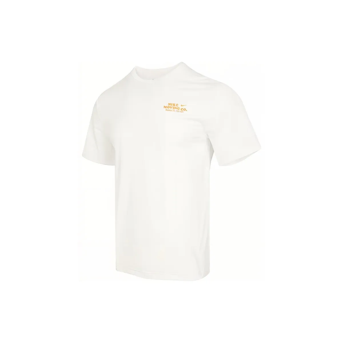 Nike T-Shirts Men's White Crew Neck Moderate