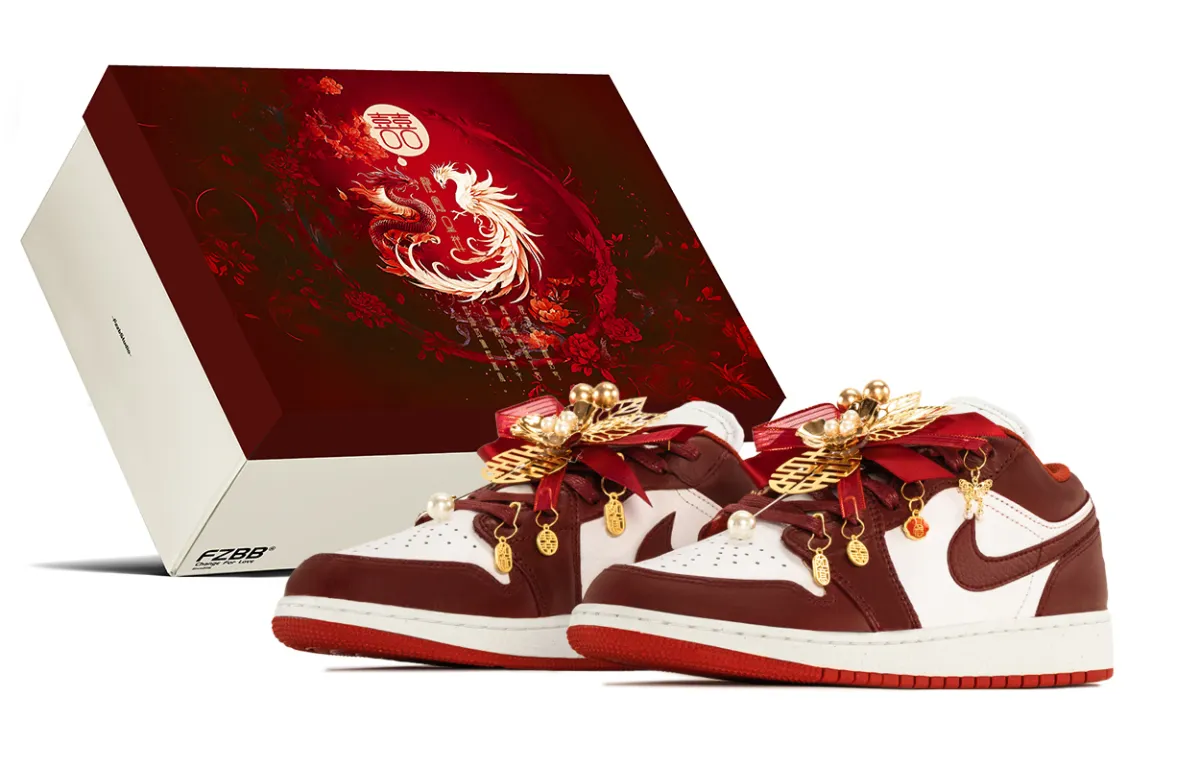 Jordan Air Jordan 1 AJordan1 Slip Resistant, Abrasion Resistant, Breathable, Height Increasing Low top