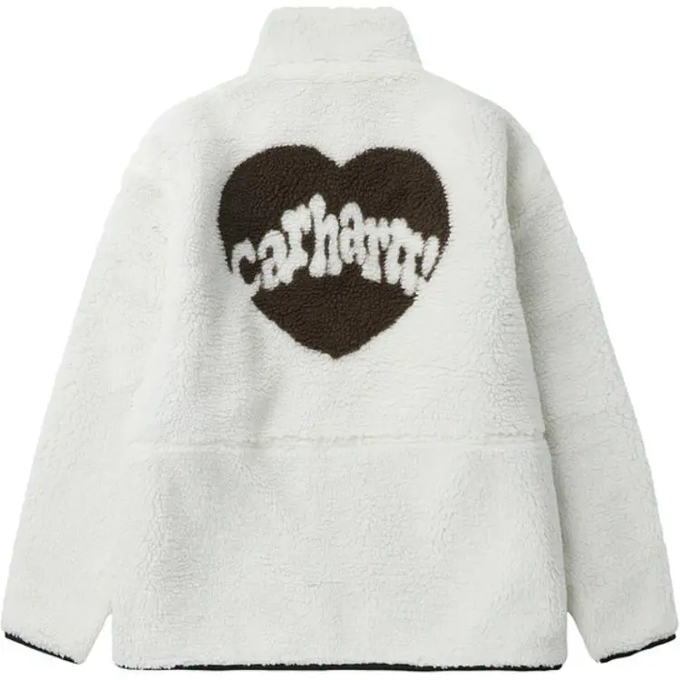 Carhartt WIP Velvet feel Coat Men's Ecru