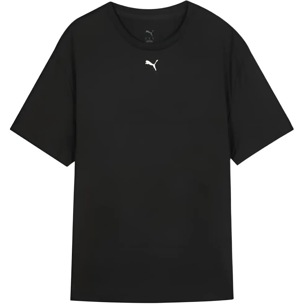 PUMA Drop Shoulder Sleeve T Shirt Women's Black