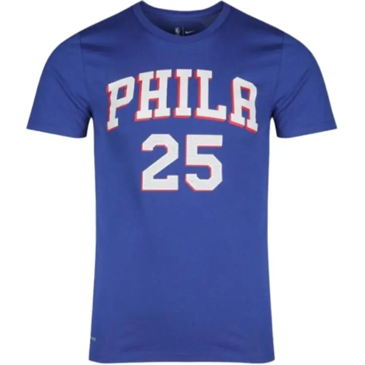 Nike NBA T-Shirts Men's Crew Neck Moderate