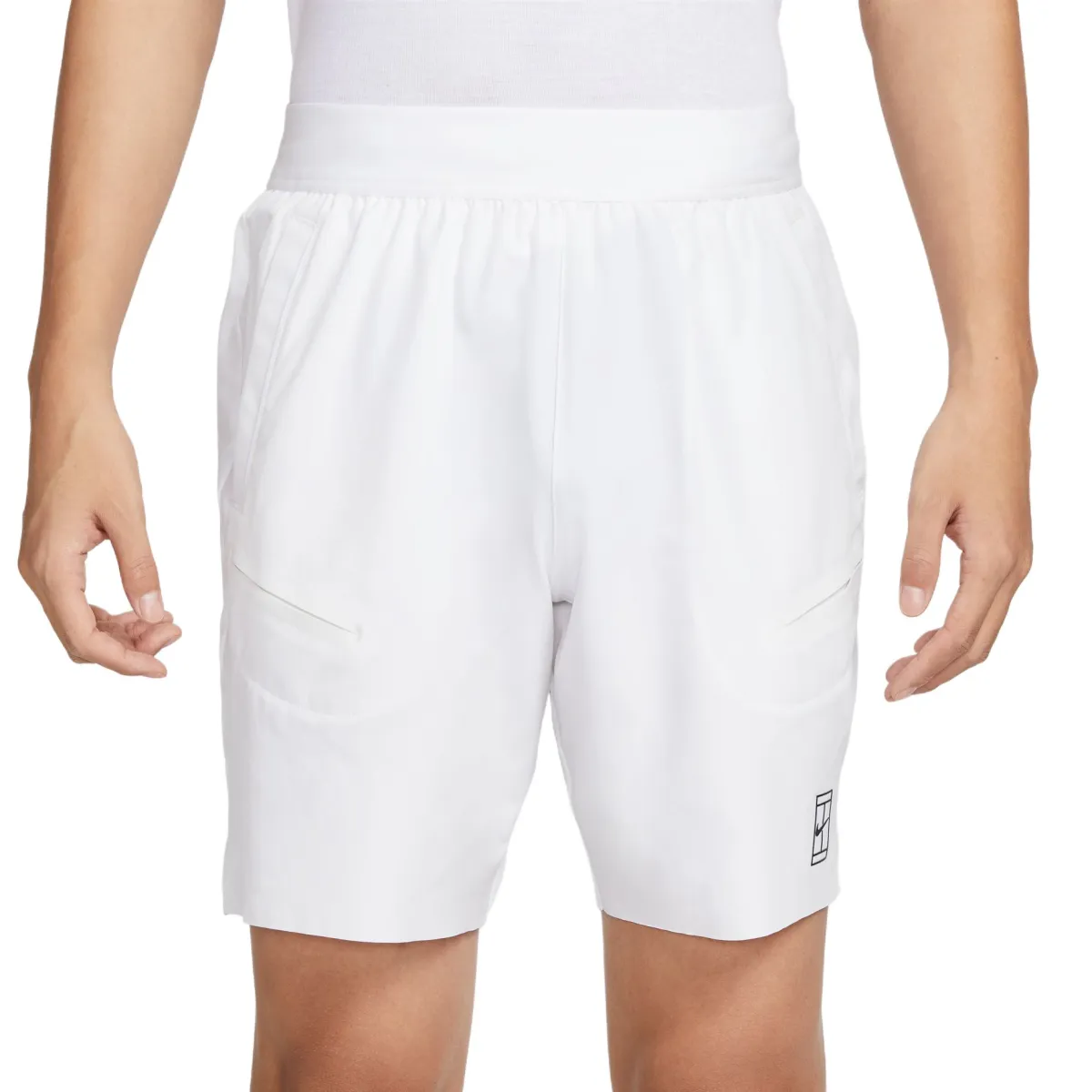 Nike Court AdvantageDri Fit Sports Shorts Men's White/Black
