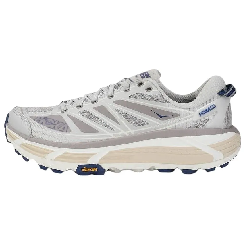 HOKA ONE ONE Mafate Speed 2 Cushioning Abrasion Resistant Breathable Low top Casual Trail Running Shoes Unisex
