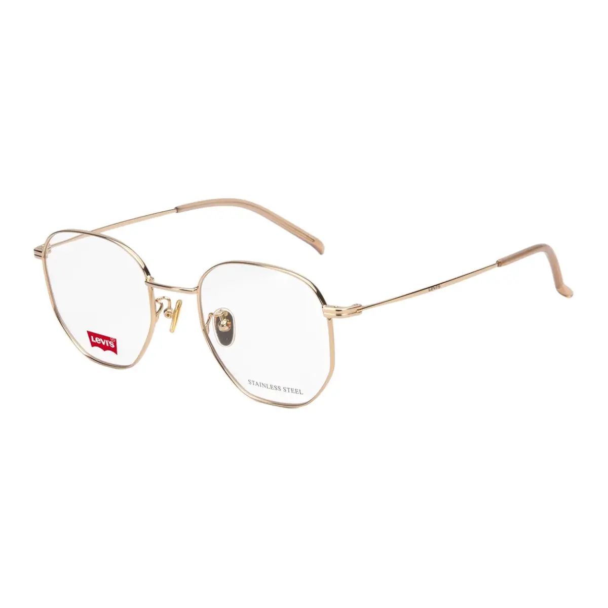Levi's Plate Irregular Shape Eyeglass Frames Unisex