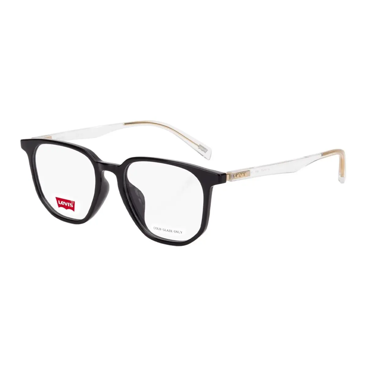 Levi's Plate Square Eyeglass Frames Unisex Multicolor