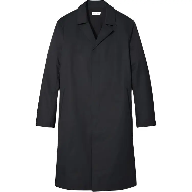 CALVIN KLEIN Trench Coat Men's Black