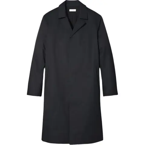 CALVIN KLEIN Trench Coat Men's Black