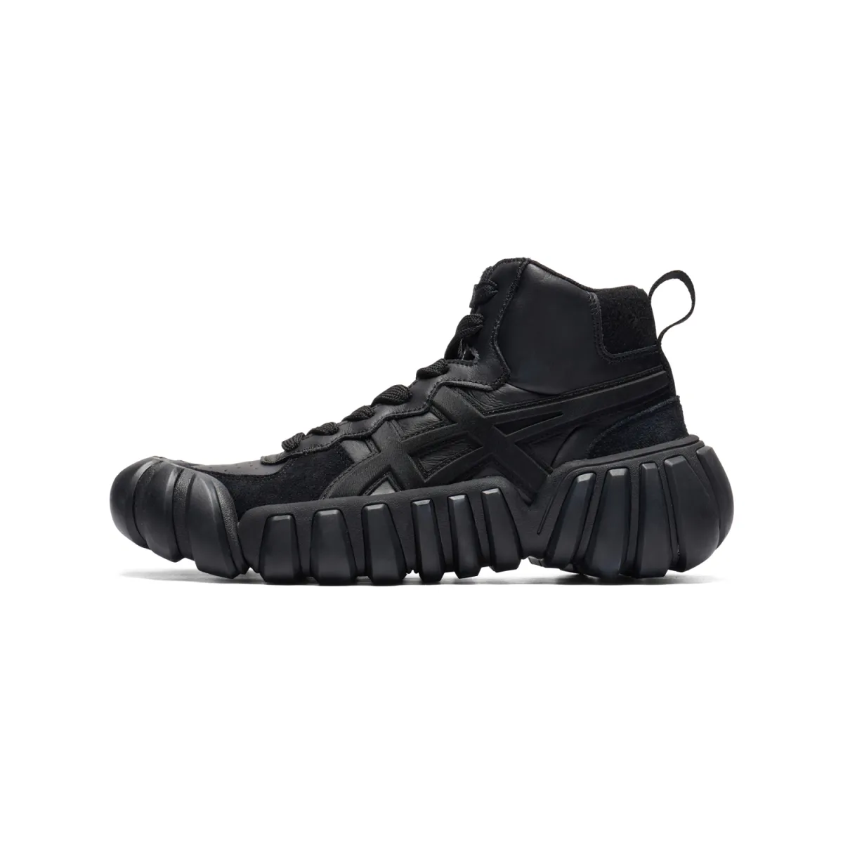 Onitsuka Tiger DENTIGRE LL Soft And Comfortable High-top Casual Shoes Unisex Black