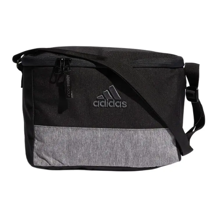Adidas Recycled Polyester Plain Weave Fabric Crossbody Bags Regular Men's Black