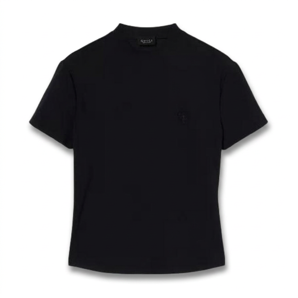 Женская футболка Gucci GUCCI T (черная)