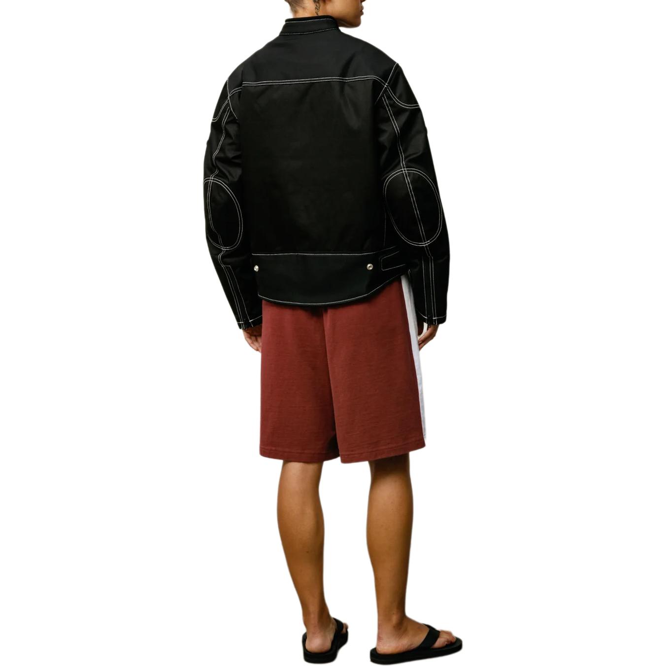 Куртка Stussy SS26 Moto Jacket (черная) — фото 10