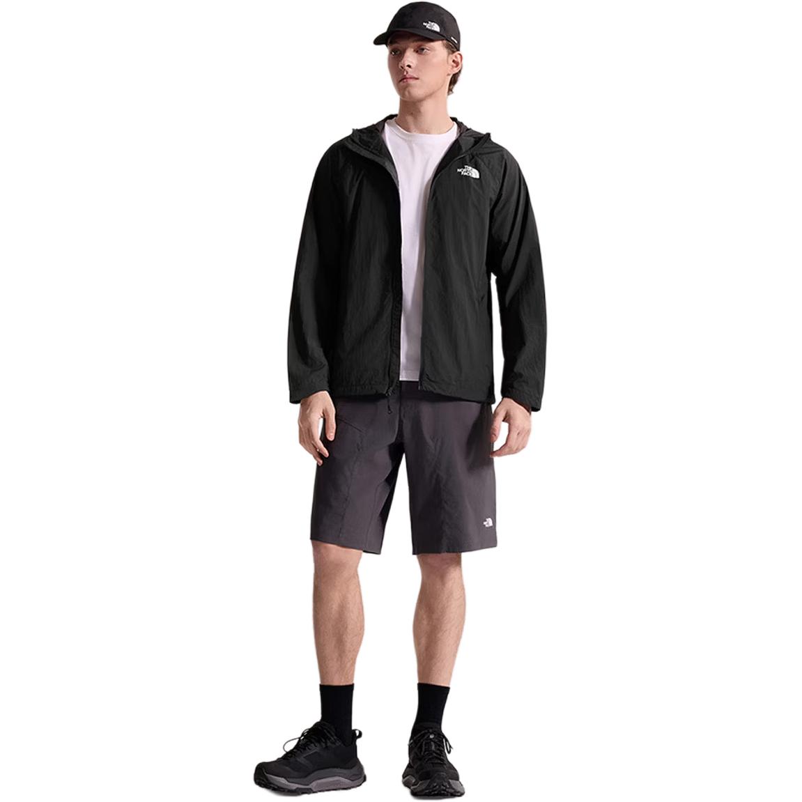 Мужская толстовка The North Face Ripple UPF50+ (черная) — фото 3