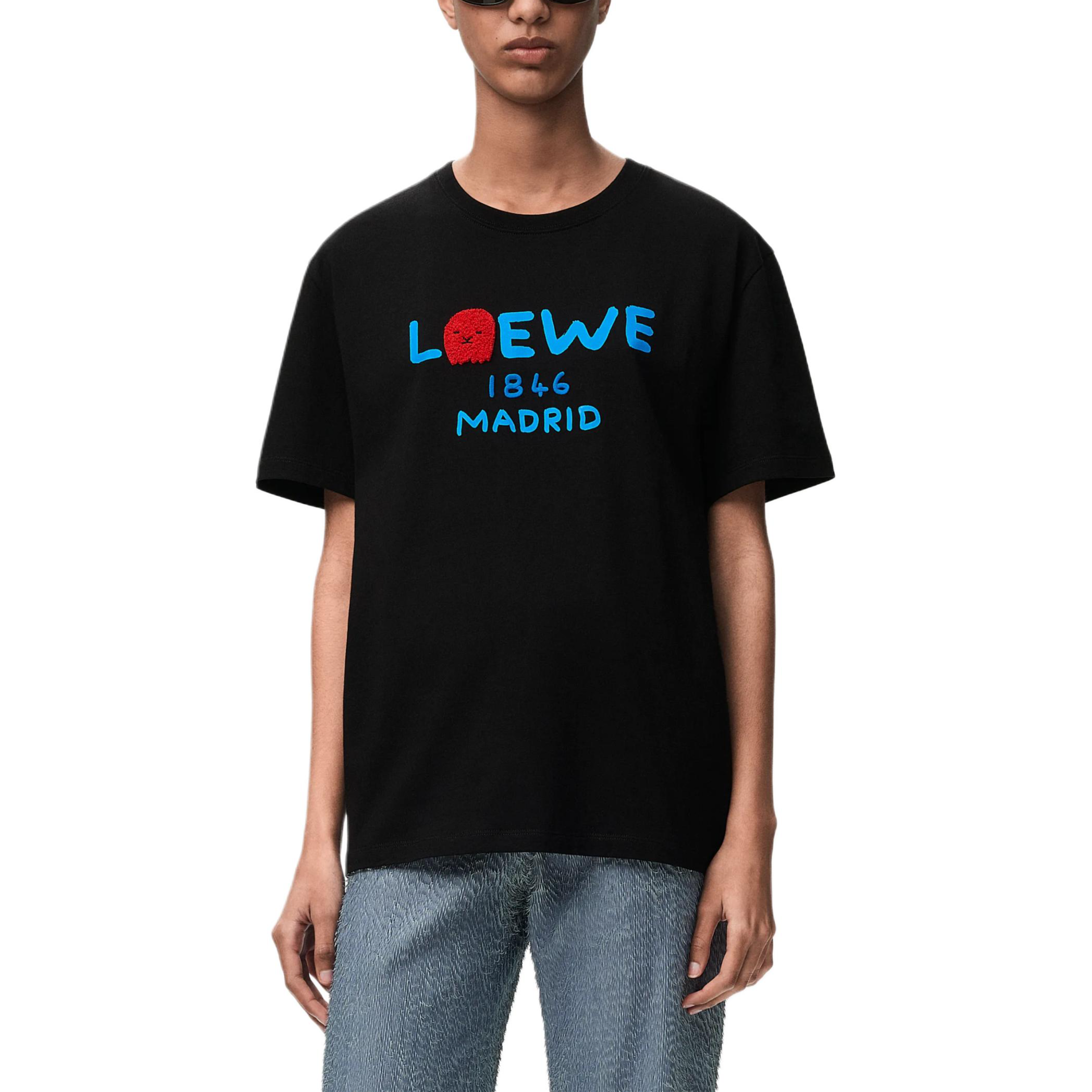 Футболка LOEWE SS26 180 T (черный) — фото 3