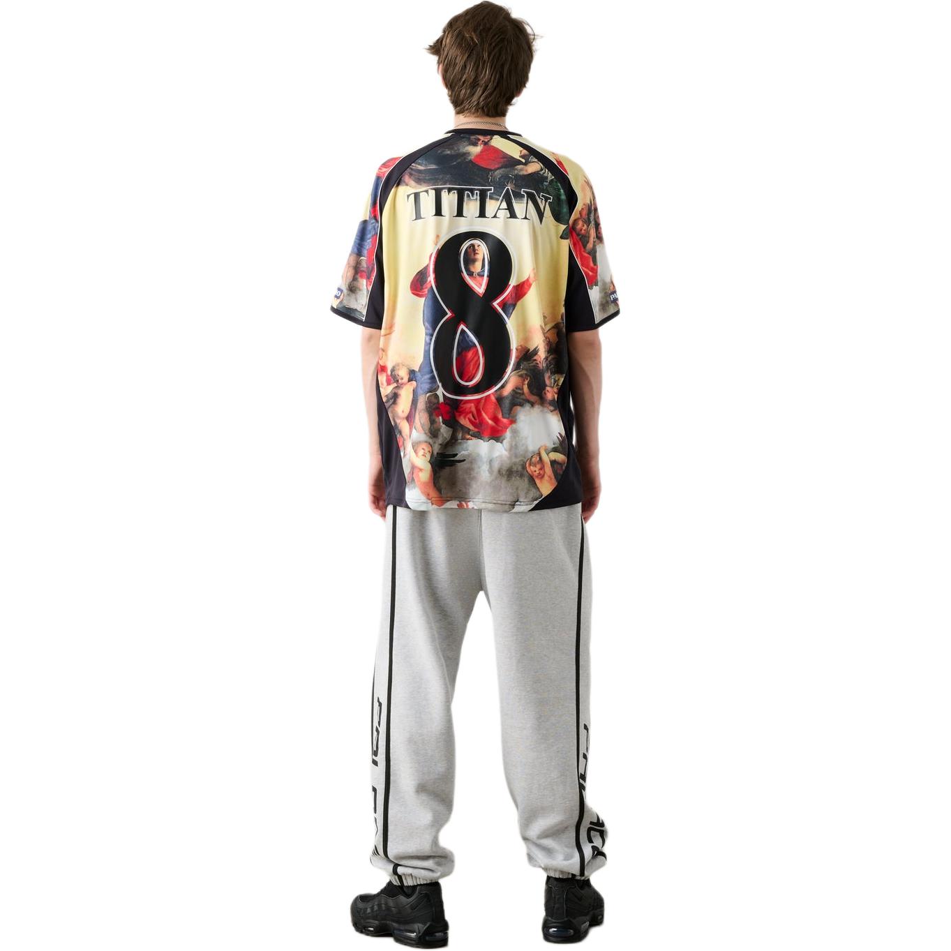 PALACE SS26 TITIAN JERSEY BLACK Soccer Jersey Unisex