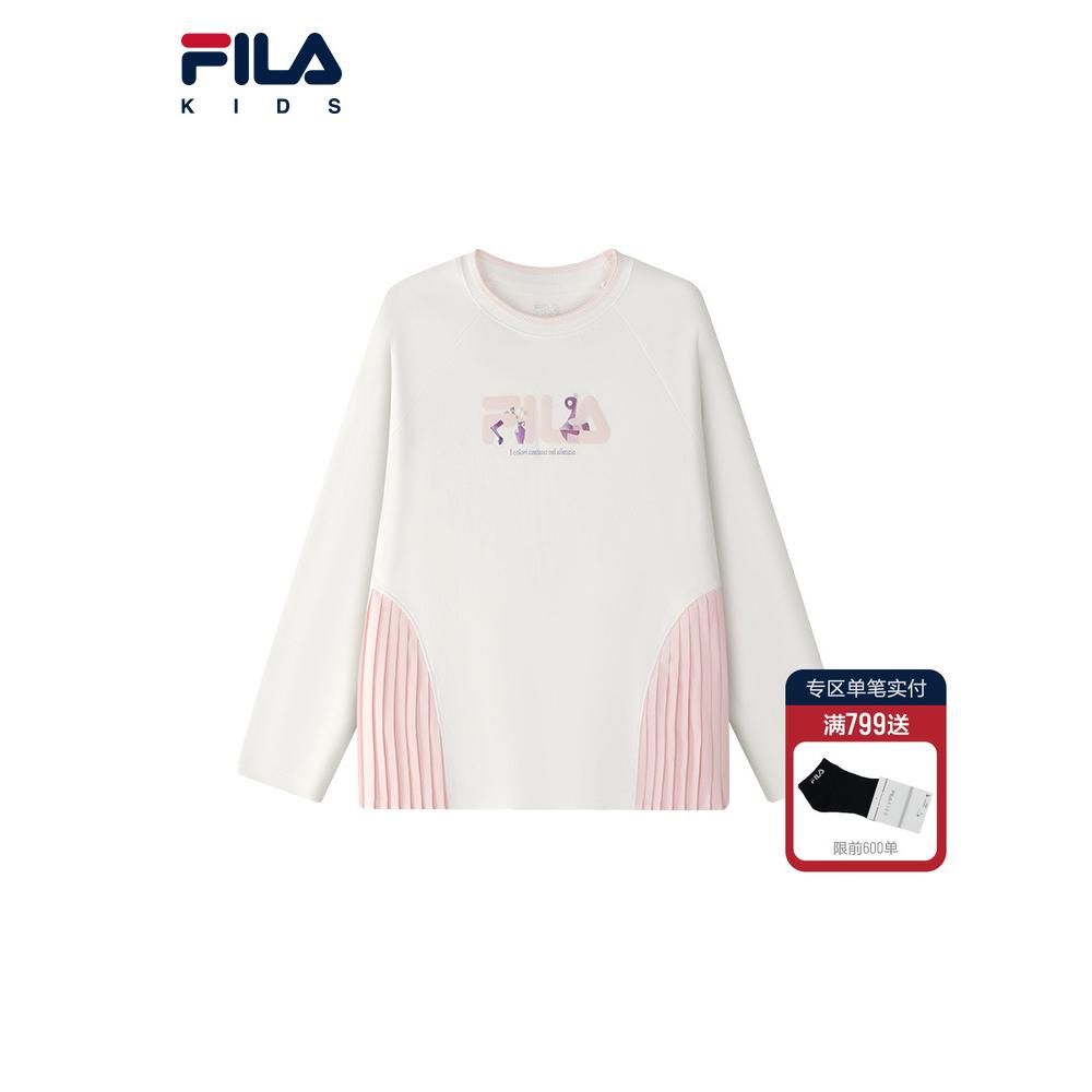 Женская футболка Fila (белая) — фото 2