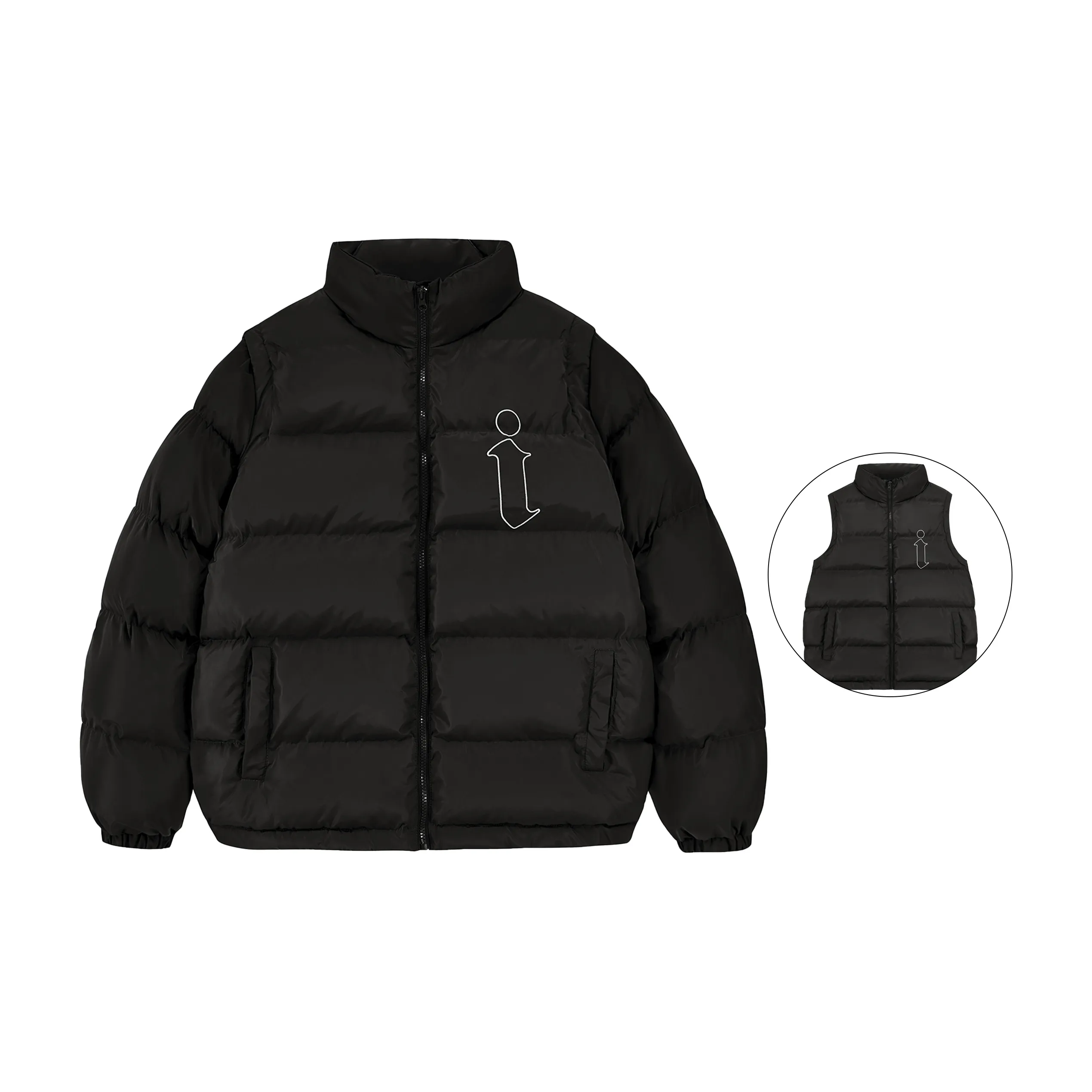 ICONS Lab Puffer Jackets Unisex