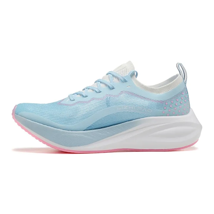 LIZHIPAO Running Shoes Unisex Low-Top Mismatched Color/Blue & Pink