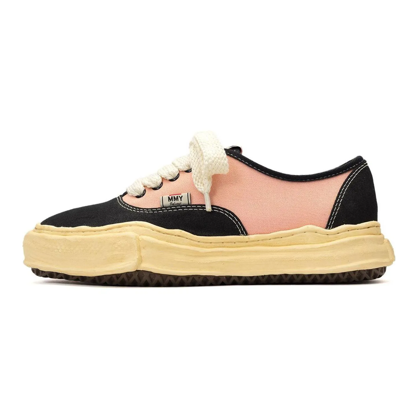 MIHARA YASUHIRO Baker Anti Slip Wear Resistant Low Top Skateboard Shoes Unisex Pink