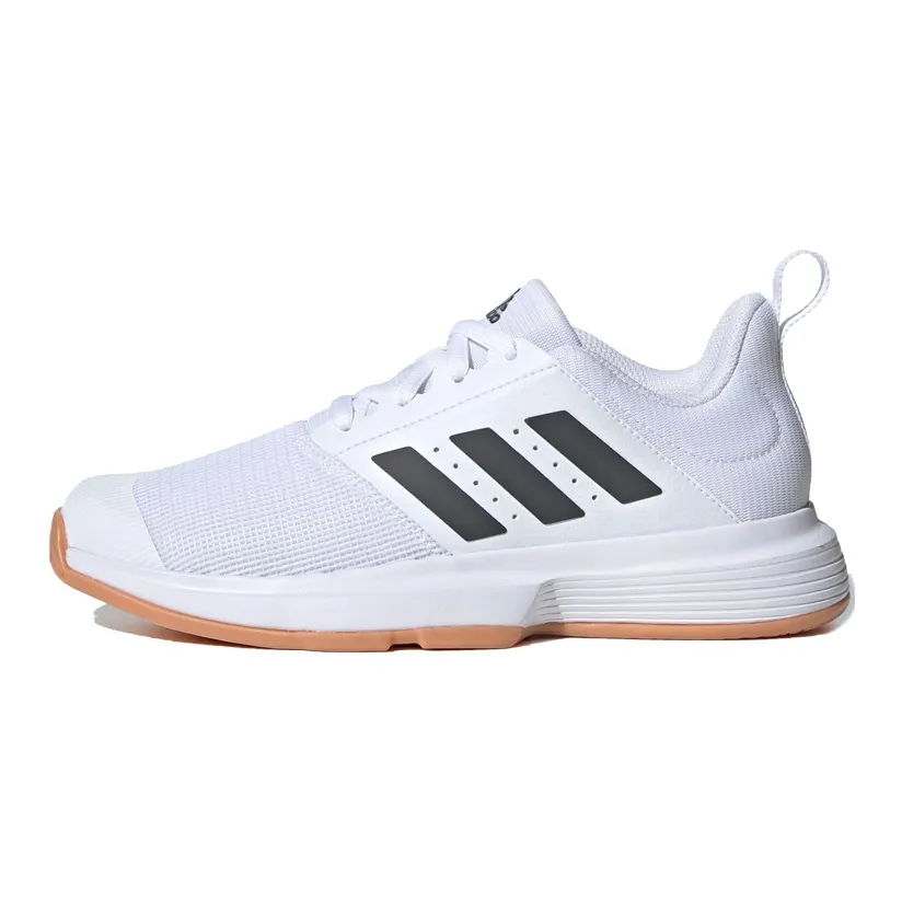 Adidas Essence Indoor Low Tops Badminton Shoe Unisex White