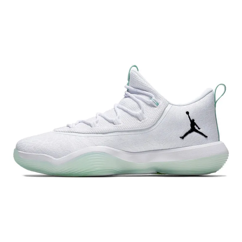 Air Jordan Super Fly Low White Green