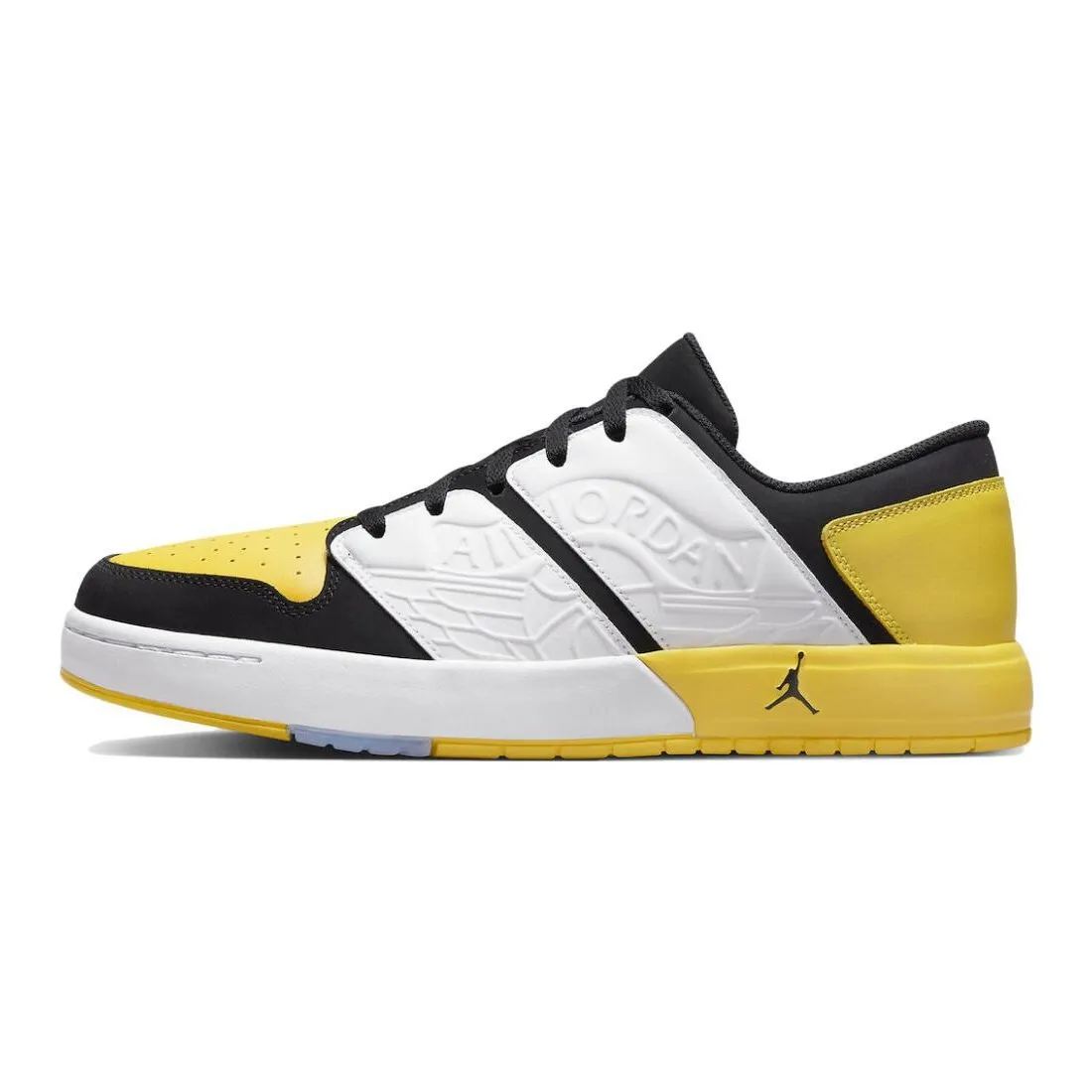 Jordan Nu Retro 1 Low Black Tour Yellow White