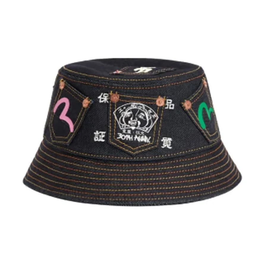 EVISU Bucket Hats Unisex