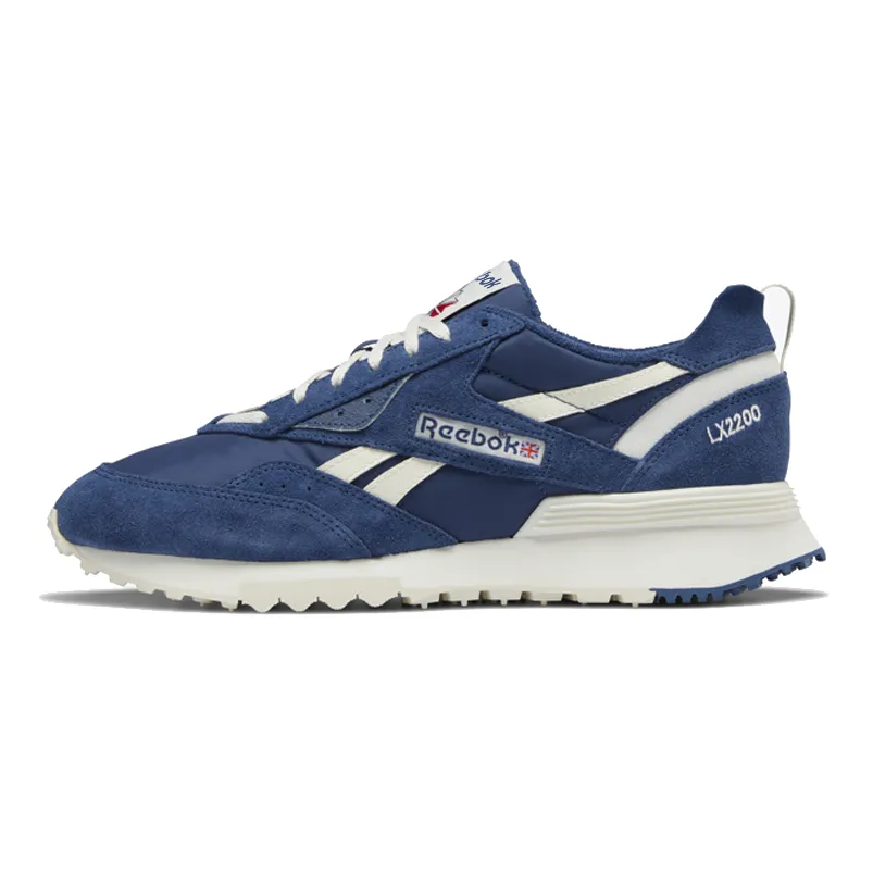 Reebok LX2200 Low Топ Повседневные Беговые Кроссовки Унисекс Королевский Синий