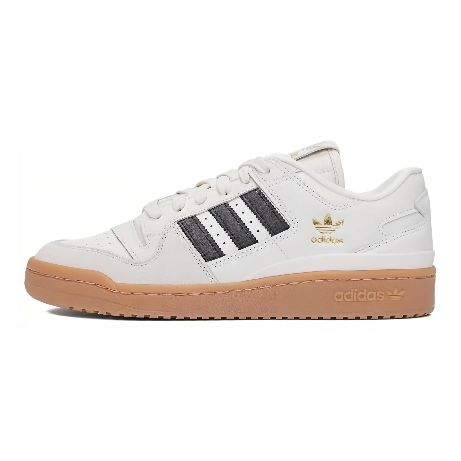 Adidas Originals FORUM Wear resistant And Lightweight Low Top Casual Shoes Unisex White