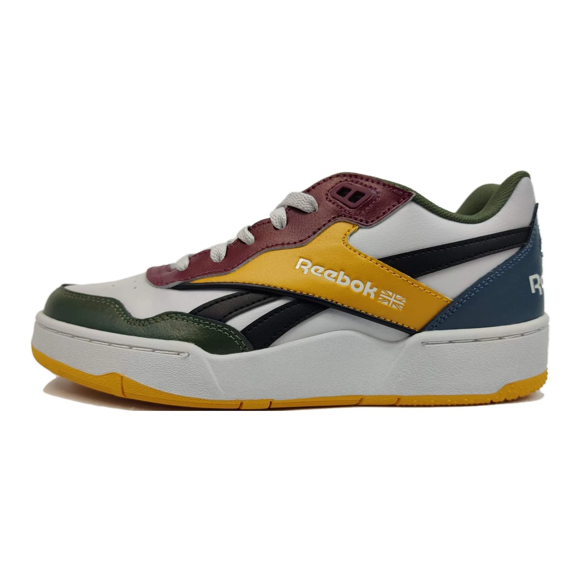 Reebok BB4000 2 Big Kid 'White Multi Color'