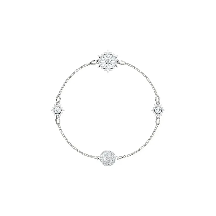 Swarovski Rhodium-Plated Браслеты Женские Белые