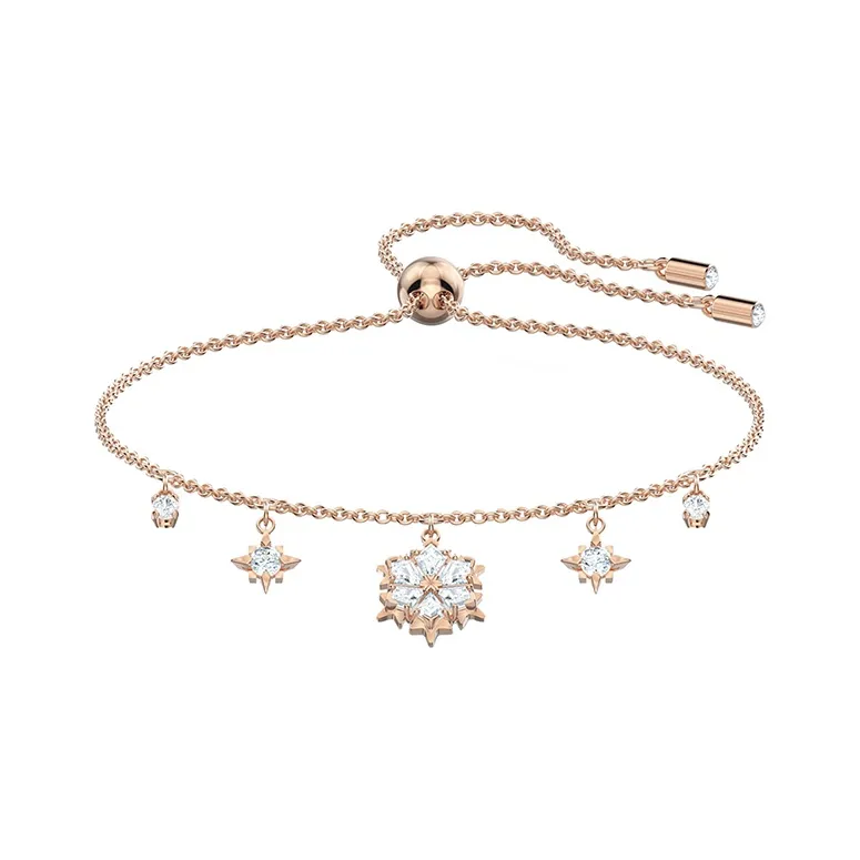 Swarovski Crystal Bracelets Women's Rose Gold tone Plated