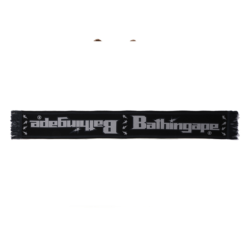 Шарф A BATHING APE (черный) — фото 2