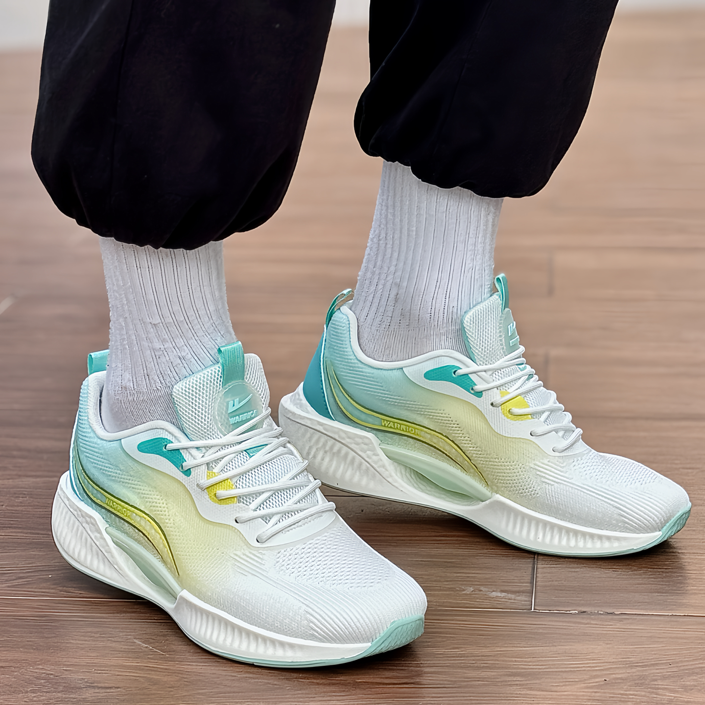Warrior Feather Wings Collection Slip Resistant, Abrasion Resistant, Lightweight Low top Running Shoes Unisex