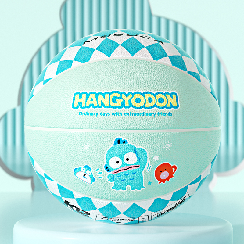 Sanrio x MESUCA Hangyodon Pu Basketball Macaron Color Size 7 Training Unisex