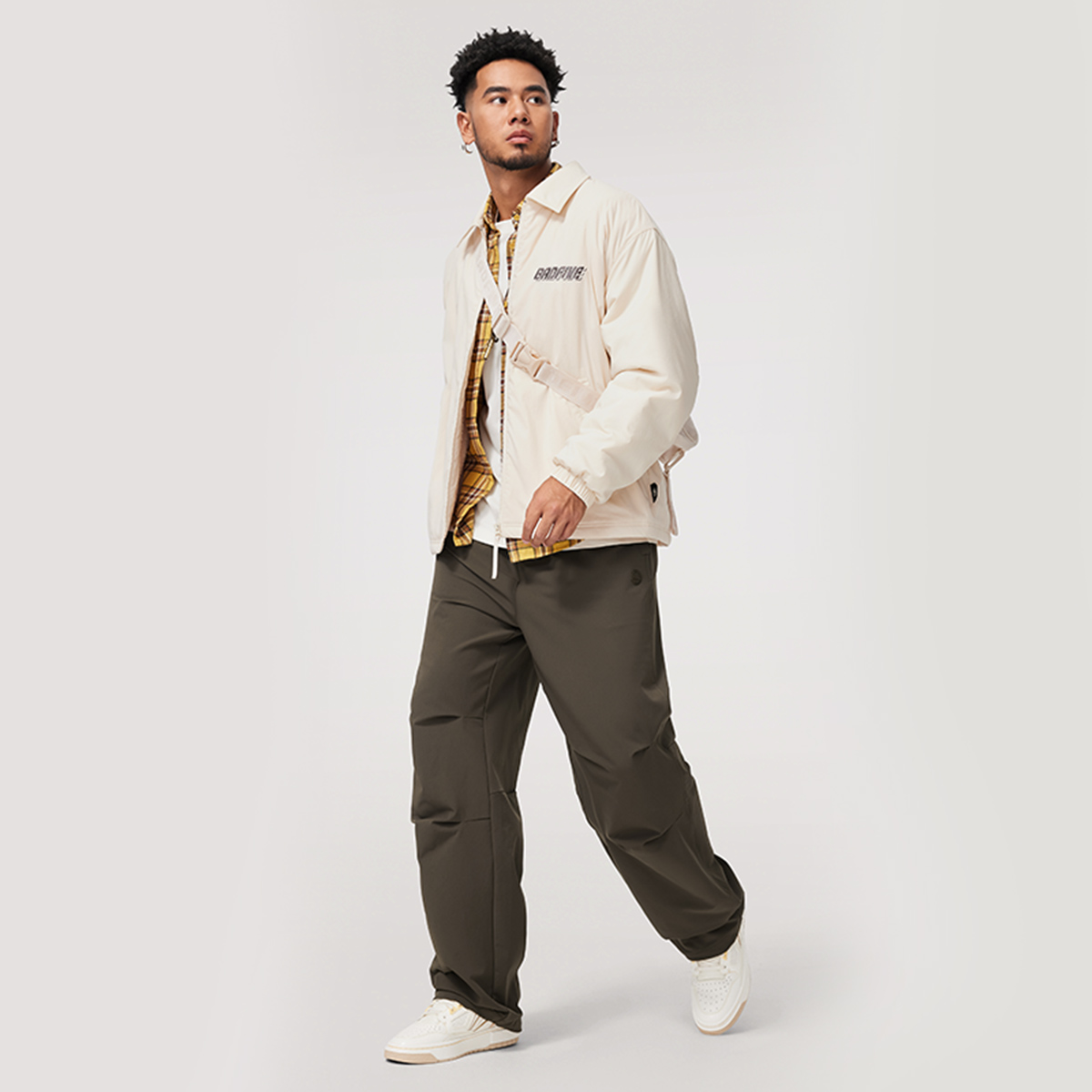 Li Ning BADFIVE Sports Pants Men’s Slate Umber