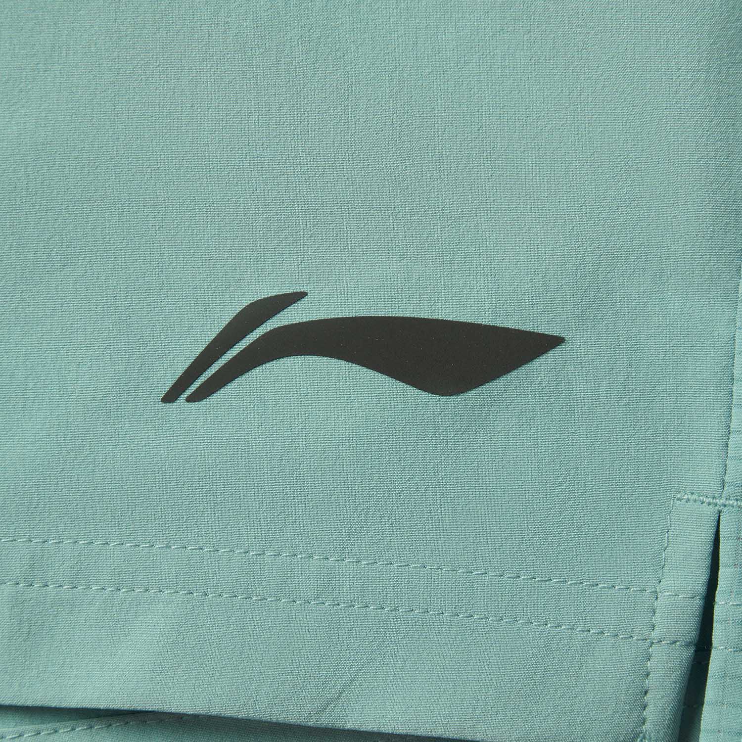 Li Ning Running Collection Sports Shorts Men’s Mystic Spring Green
