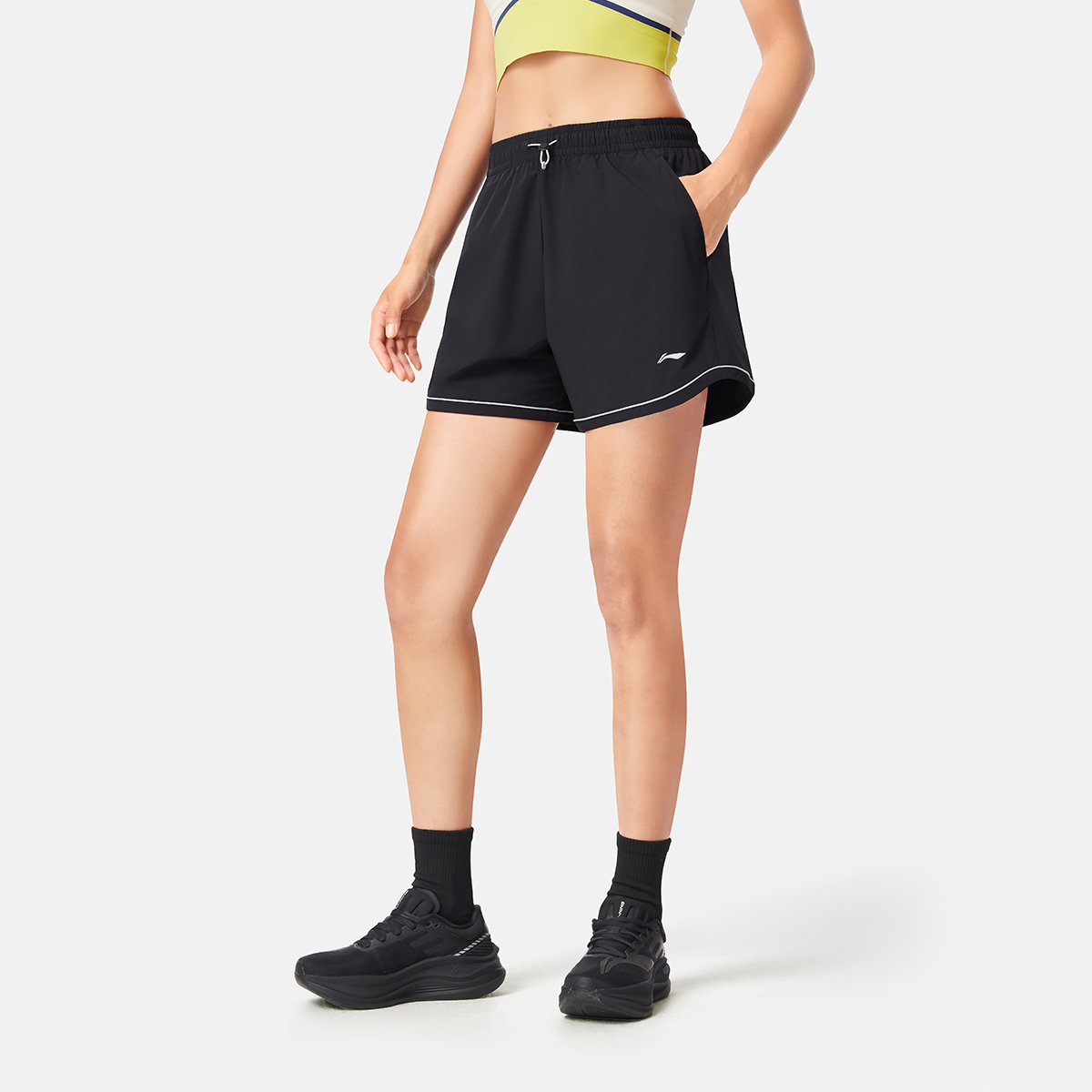 Li Ning Fitness Series Sports Shorts Women’s Black