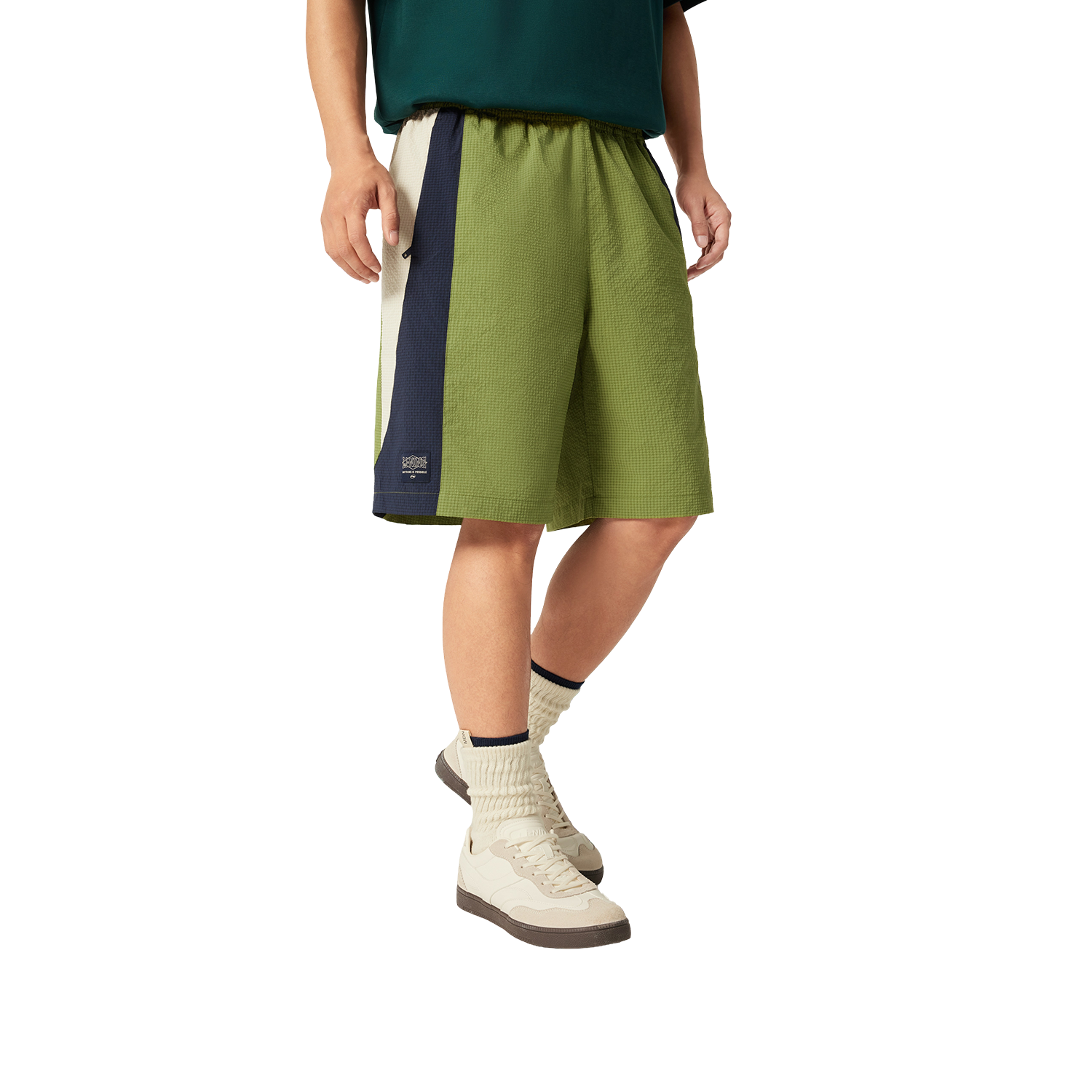 Li Ning Sports Life Collection Sports Shorts Men’s Grasshopper Green