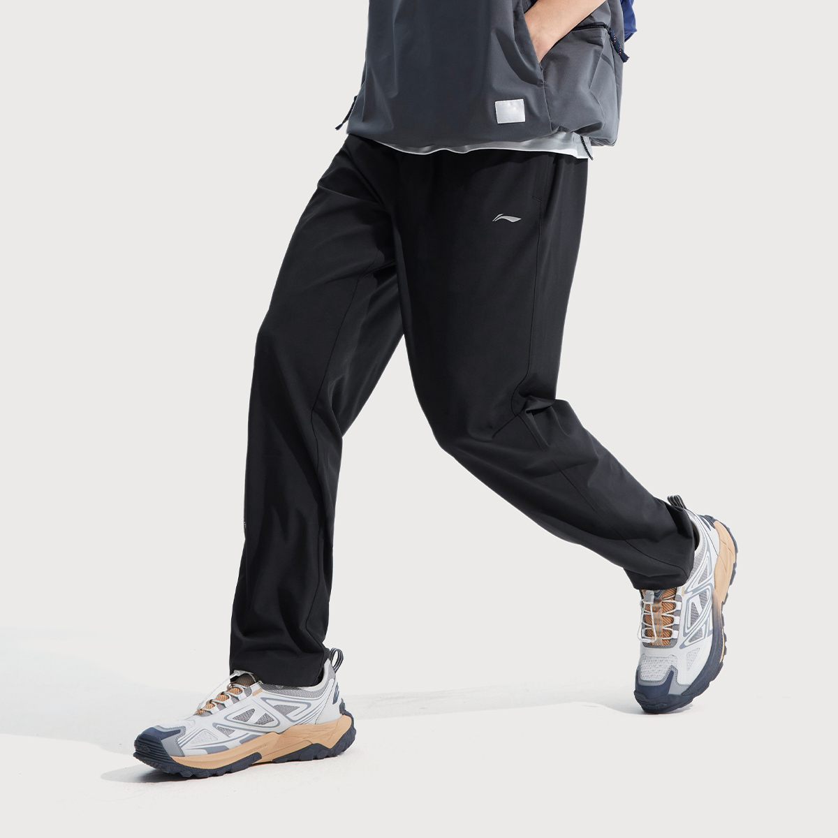 Li Ning Fitness Series Sports Pants Men’s Black