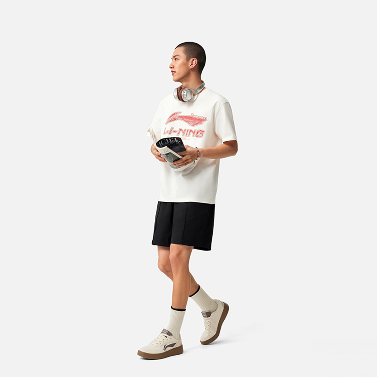 Li Ning x Disney Sports Shorts Men’s Black