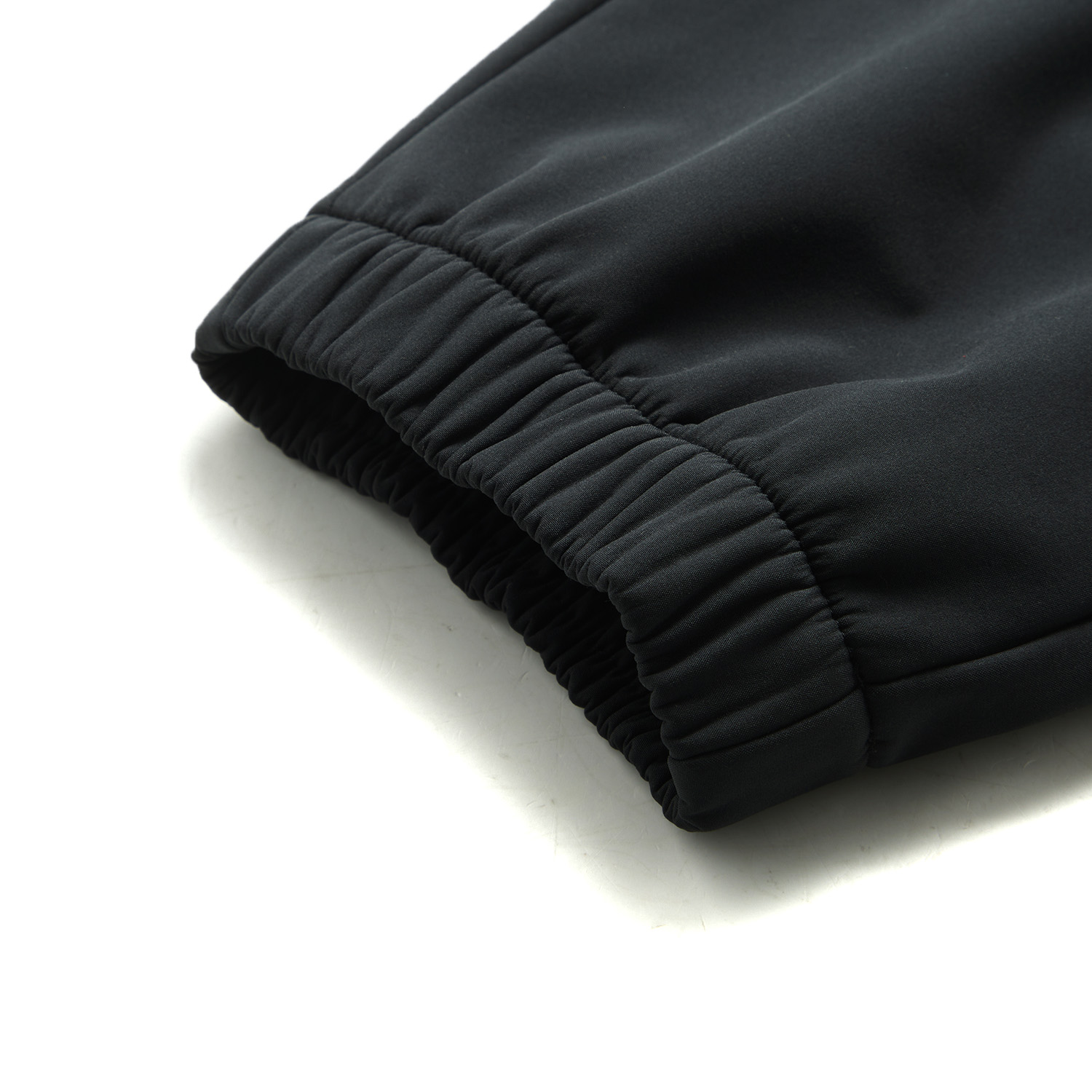 Li Ning Fitness Series Solid Color Mid Rise Comfortable And Breathable Fleece Lined Thermal Elastic Cuff Sports Pants