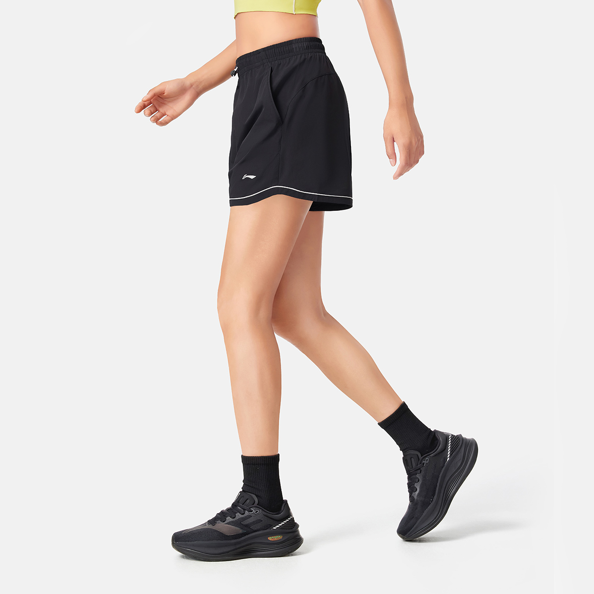 Li Ning Fitness Series Sports Shorts Women’s Black